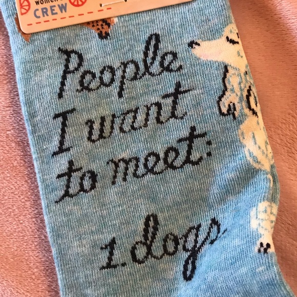 Blue Q Other - New! Blue Q Crew Socks